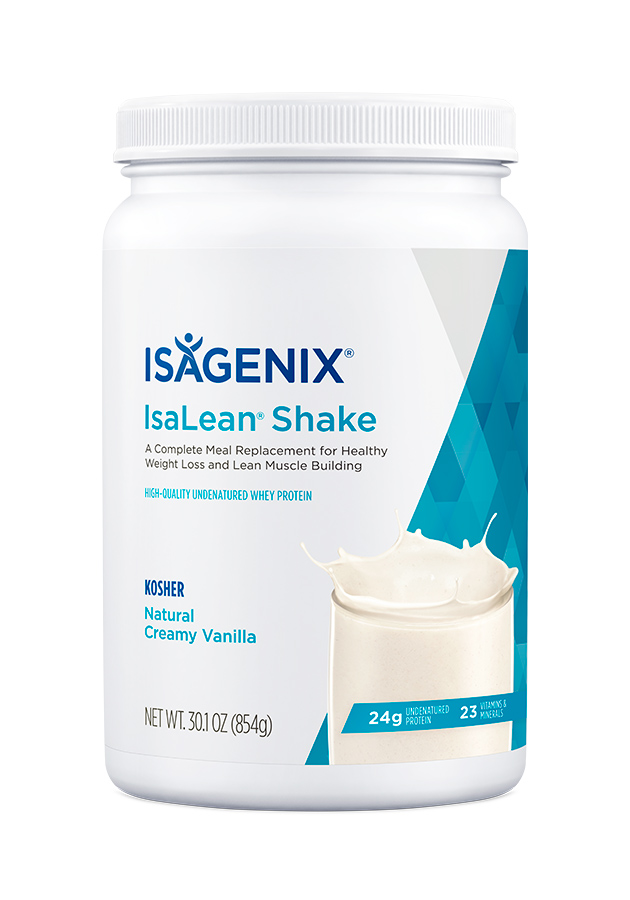 Isagenix IsaLean Shake Creamy Vanilla Cannister